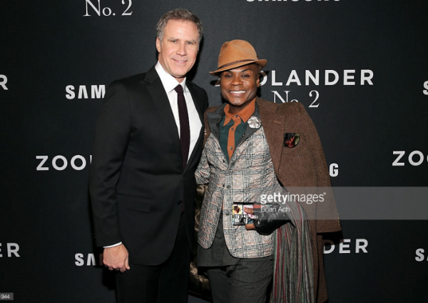Actors Will Ferrell (L) and Nathan Lee Graham attend the 'Zoolander No. 2' World Premiere at Alice Tully Hall on February 9, 2016 in New York City. (Photo by Brian Ach/Getty Images for Paramount)