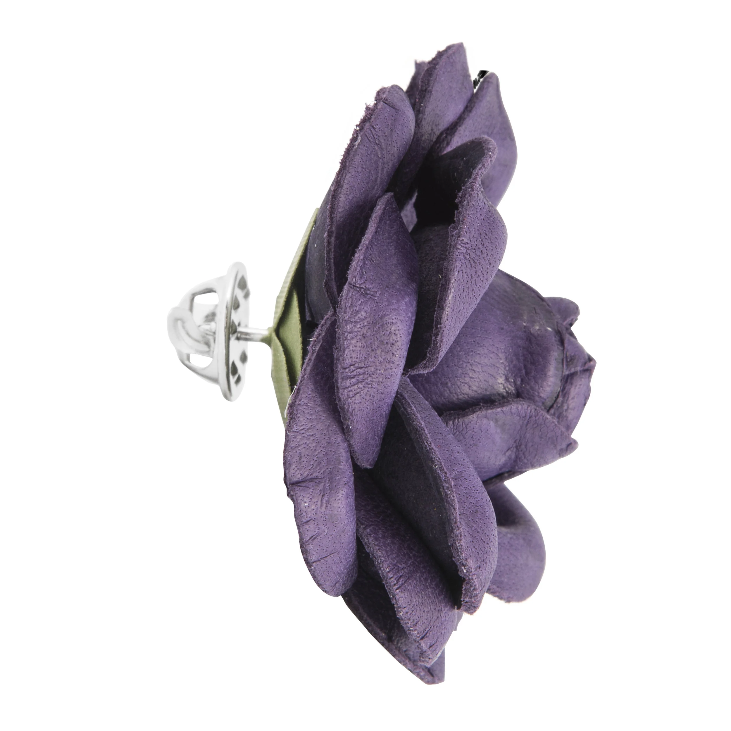 Fleur'd Pins Purple Leather Ella Rose - Profile.jpg