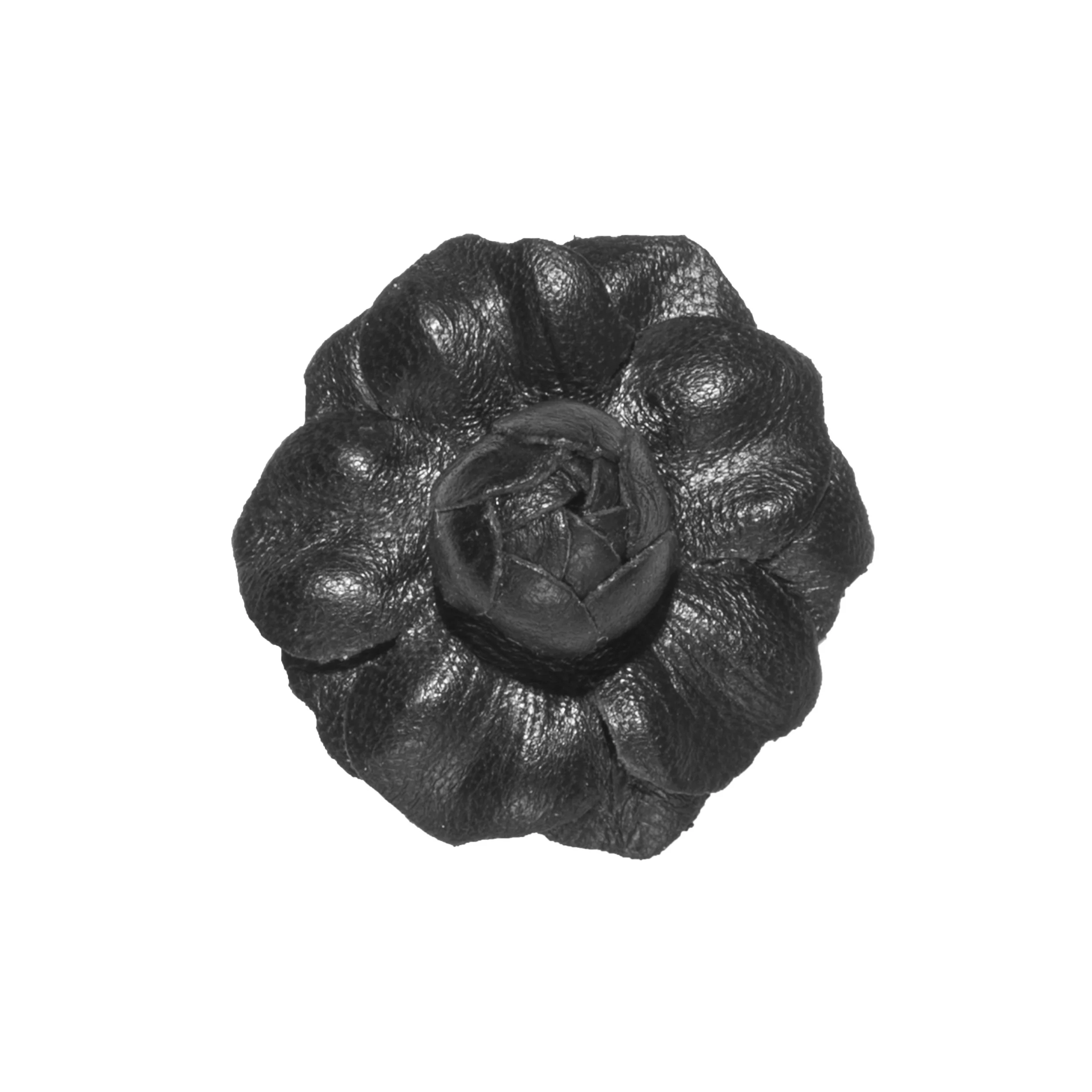 Fleur'd Pins Black Leather Mini Gardenia.jpg