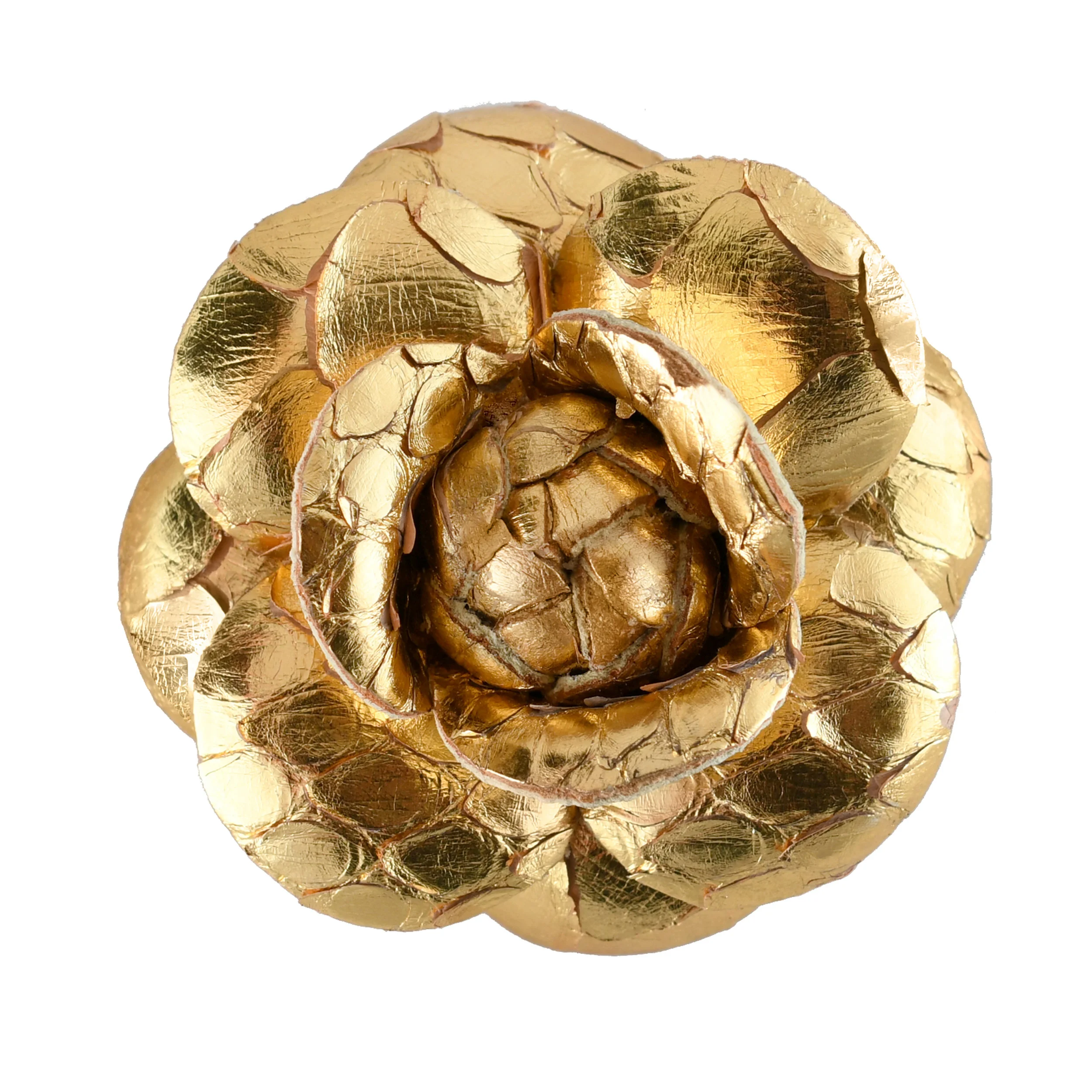 Fleur'd Pins Yellow Gold Python Blooming Camellia - photo by Andrew Werner.jpg