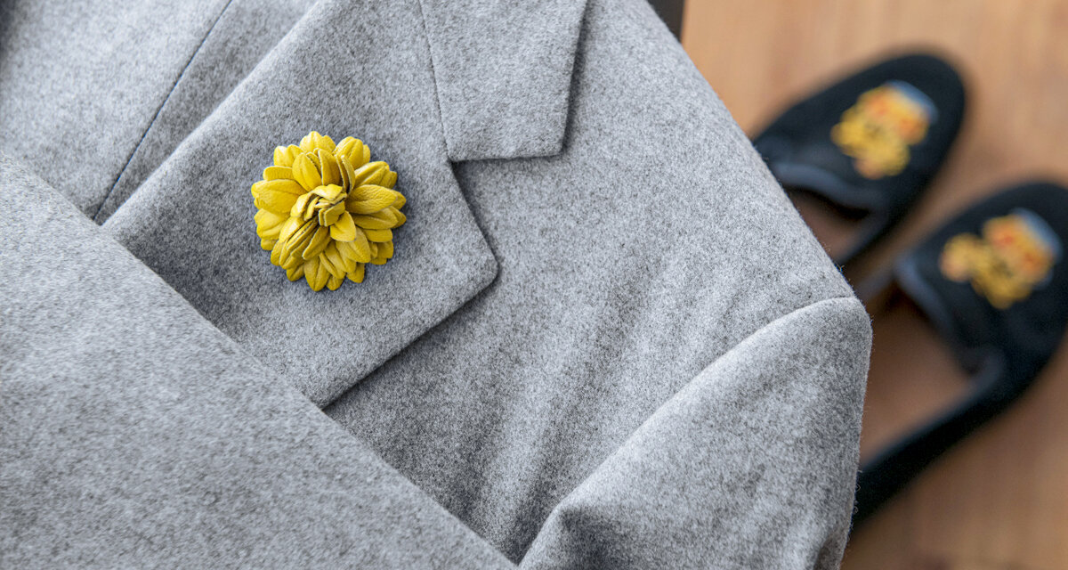 #FleurdPins-Yellow-Leather-Dahlia-lapel-Flower-boutonniere-photo-by-Andrew-Werner.jpg