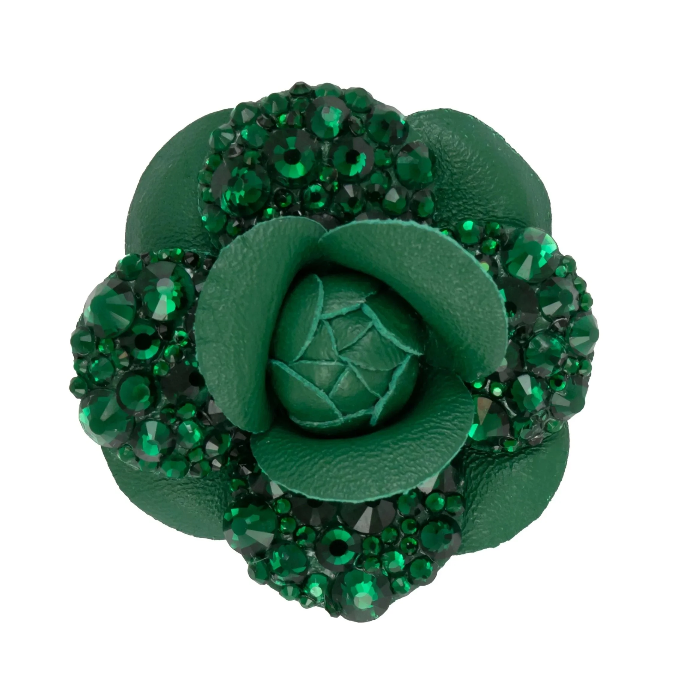 Fleur%27d+Pins+Crystal+Kelly+Green+Blooming+Leather+Camellia+-+Front.jpg