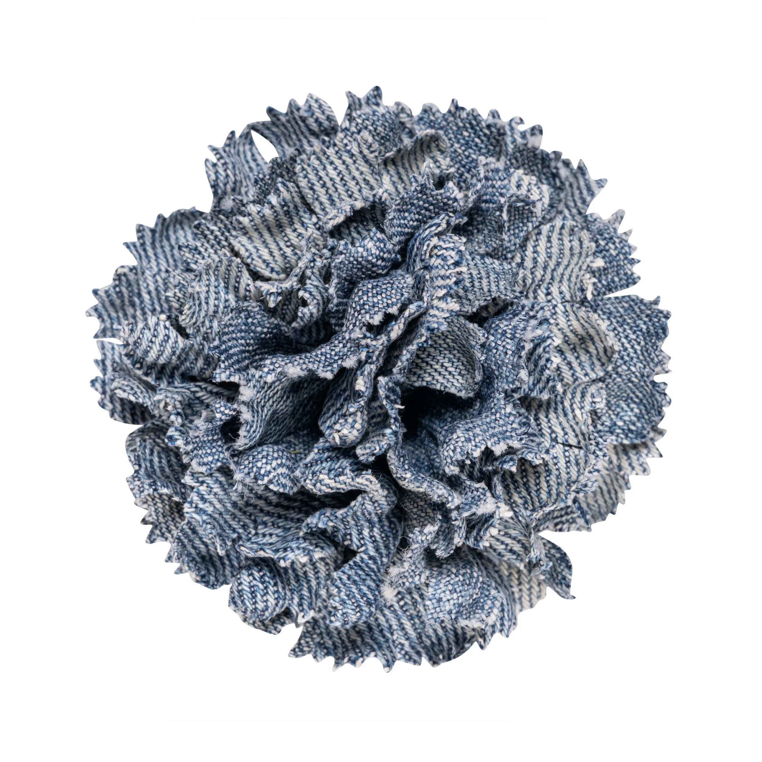 Fleur'd Pins Large Light Denim Carnation - Front.jpg