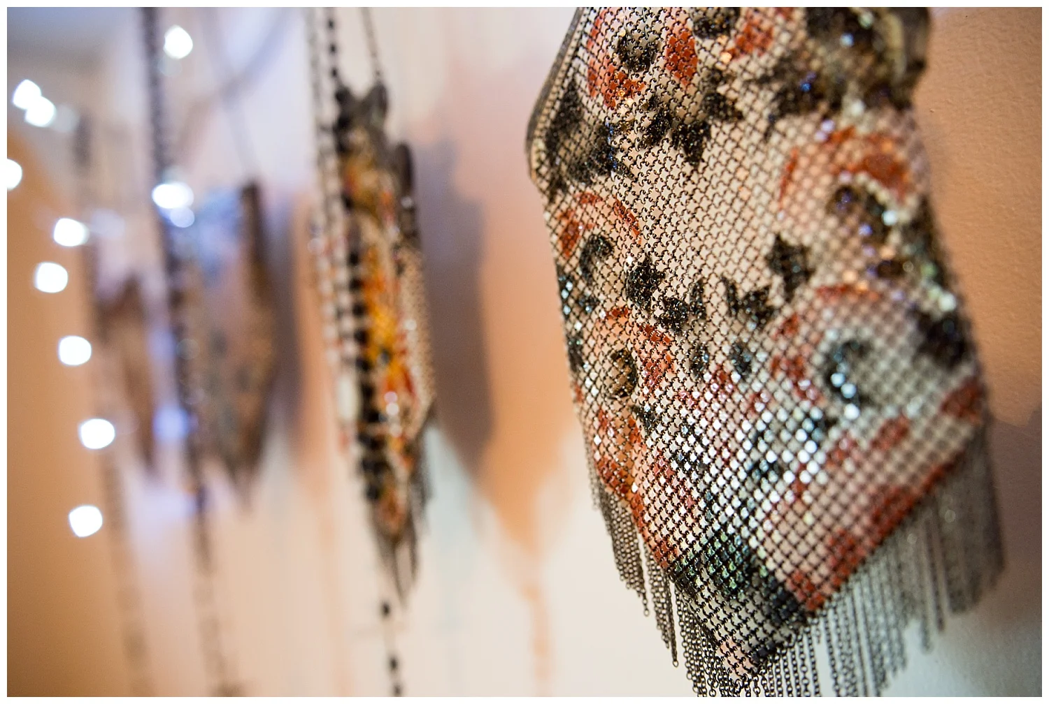 Tytia collects Mandalian purses and displays a handful of them on her bedroom wall. Her home is FULL of cool found pieces. Every time I walk in I struggle to focus on the people inside. I'm too busy wandering around, zombie-like, just taking it all in. 