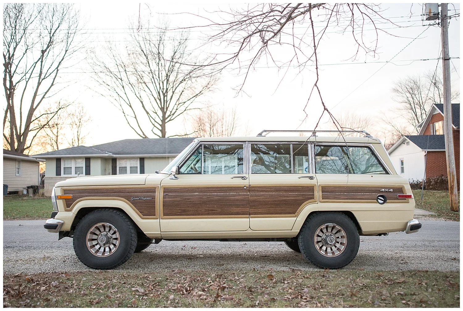 Kevin’s 1988 Jeep Grand Wagoneer. Be still my heart. 