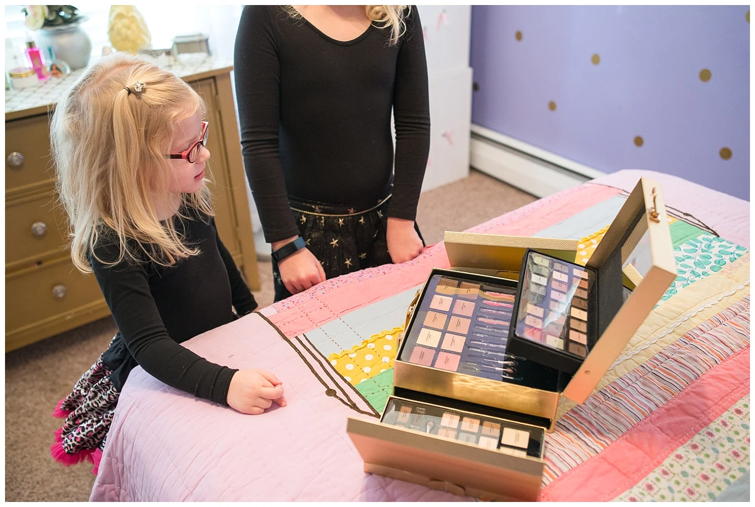 Lily's makeup kit. 
