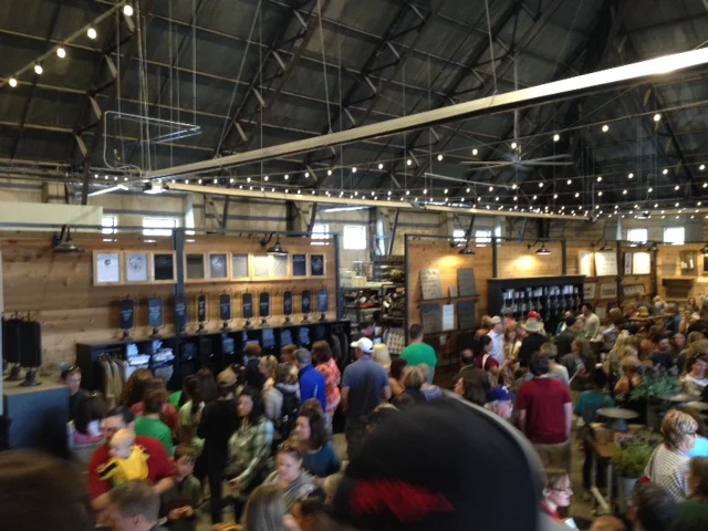 I'm going to share just this one pic of the inside of Magnolia Market. You're going to have to go and see it for yourself. 