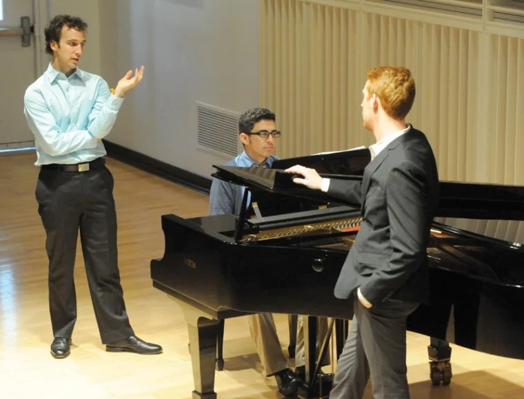 Young Artist Program Director Matthew Morris' "One possible method to learn a song from brand new to riveting performance"