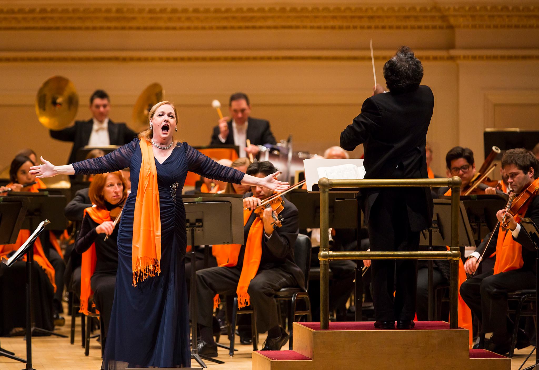 SongFest faculty Susanne Mentzer sings with Music for Life International at Carnegie Hall 