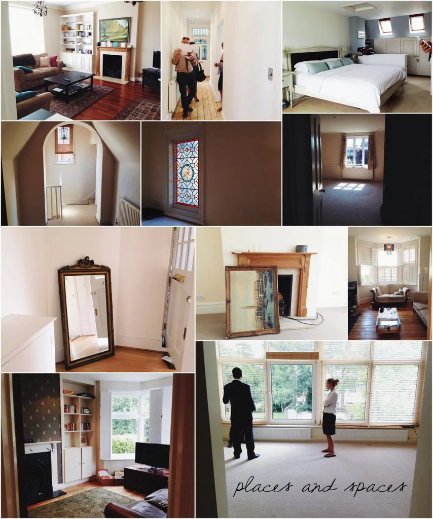 I loved spotting the mirrors and paintings, and some cool wallpaper.