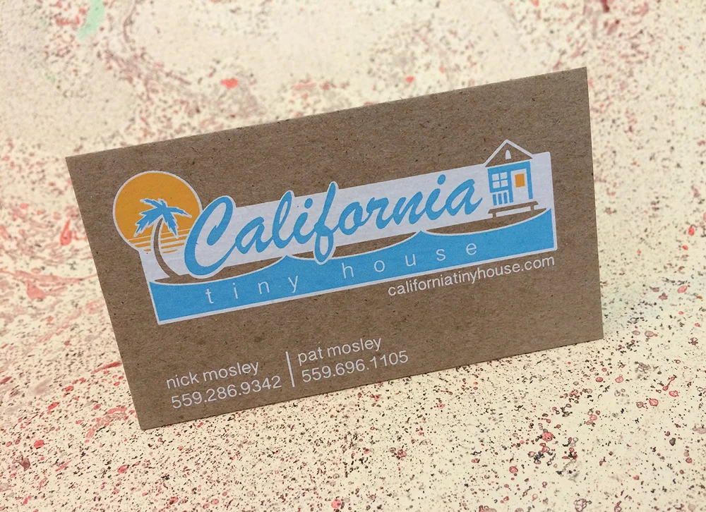 California Tiny House - Business Card
