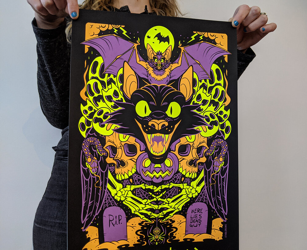 Screen Printed Posters — Atmosphere Company
