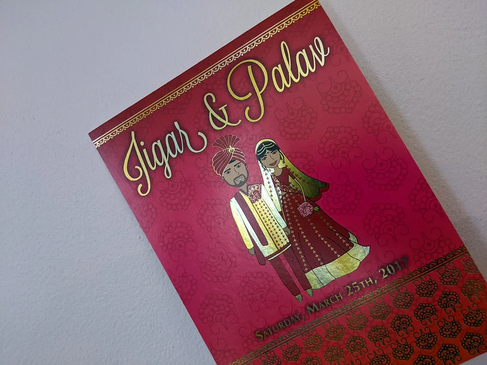 Full color digital plus Spot Foil UV.