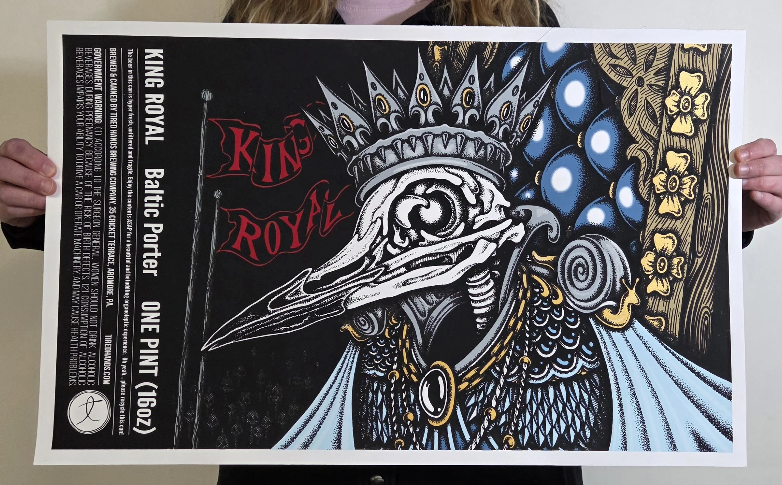 Tired Hands - King Royal - Poster