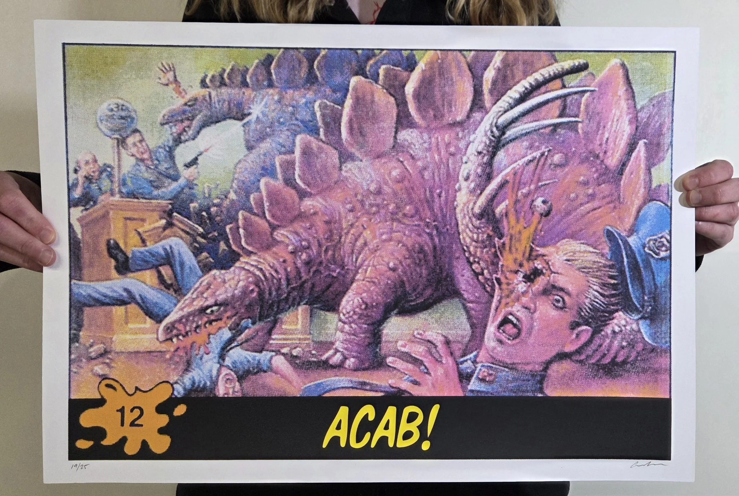 Dinosaurs Attack ACAB - Poster
