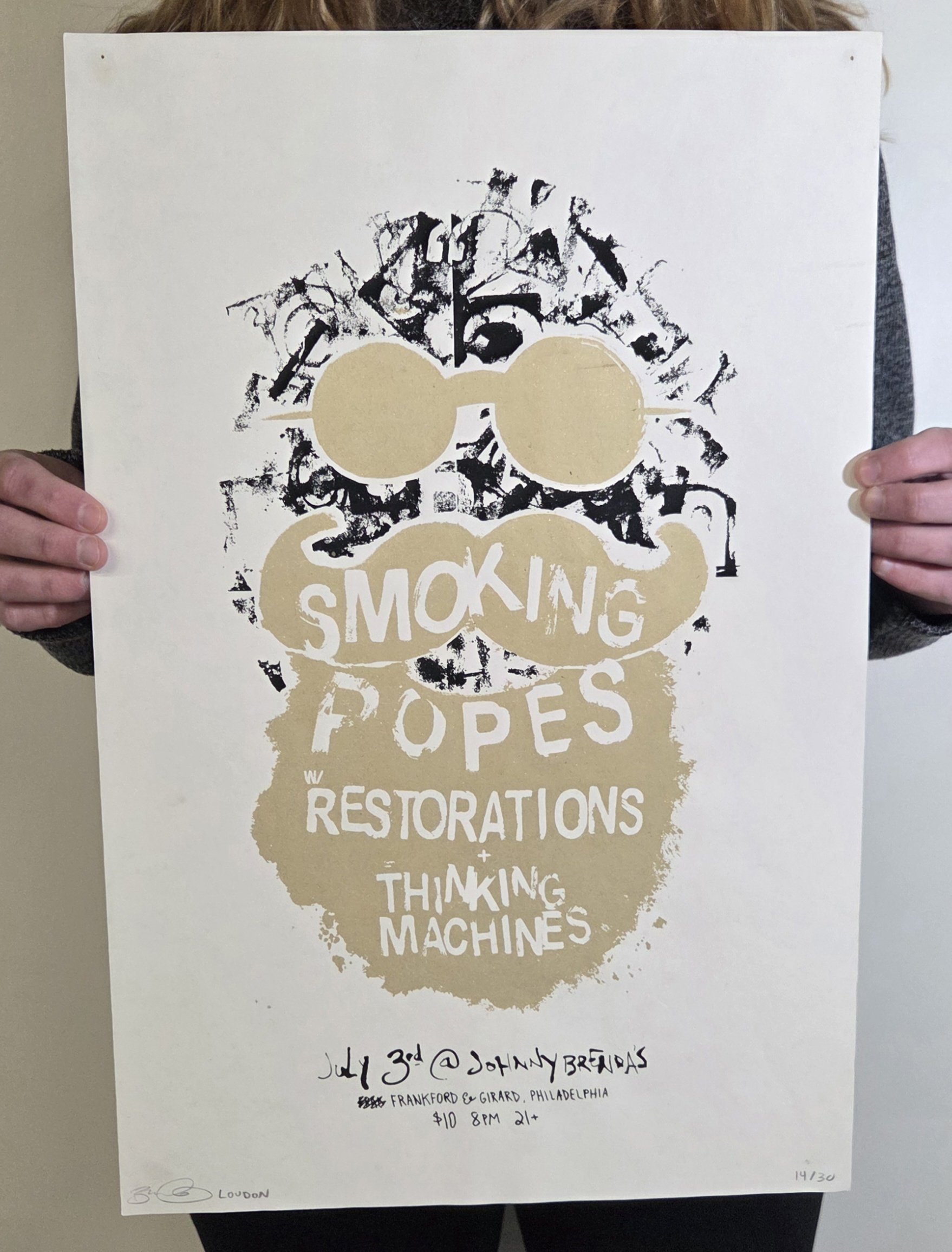 Smoking Popes / Restorations - Poster