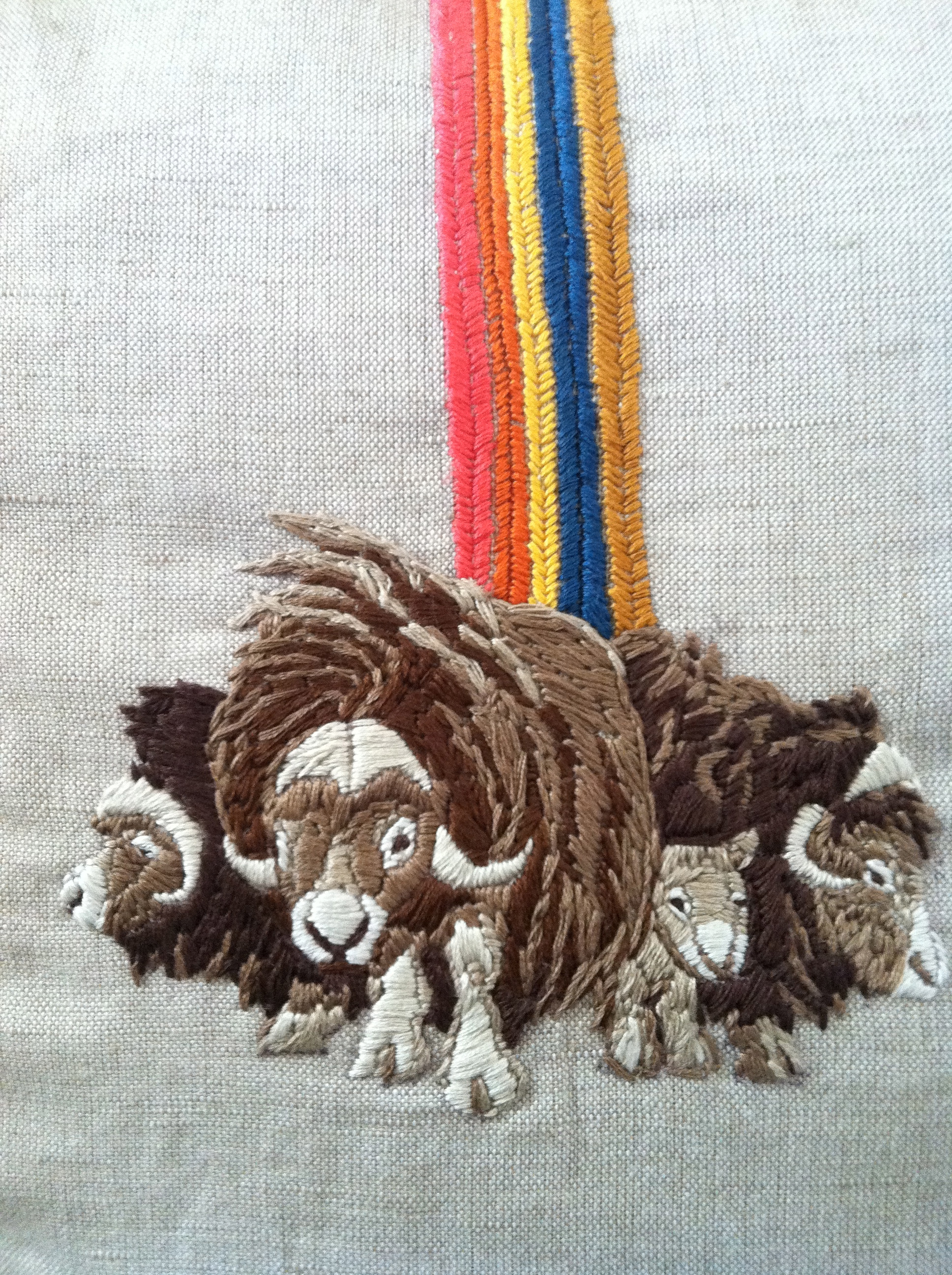 drawing in thread