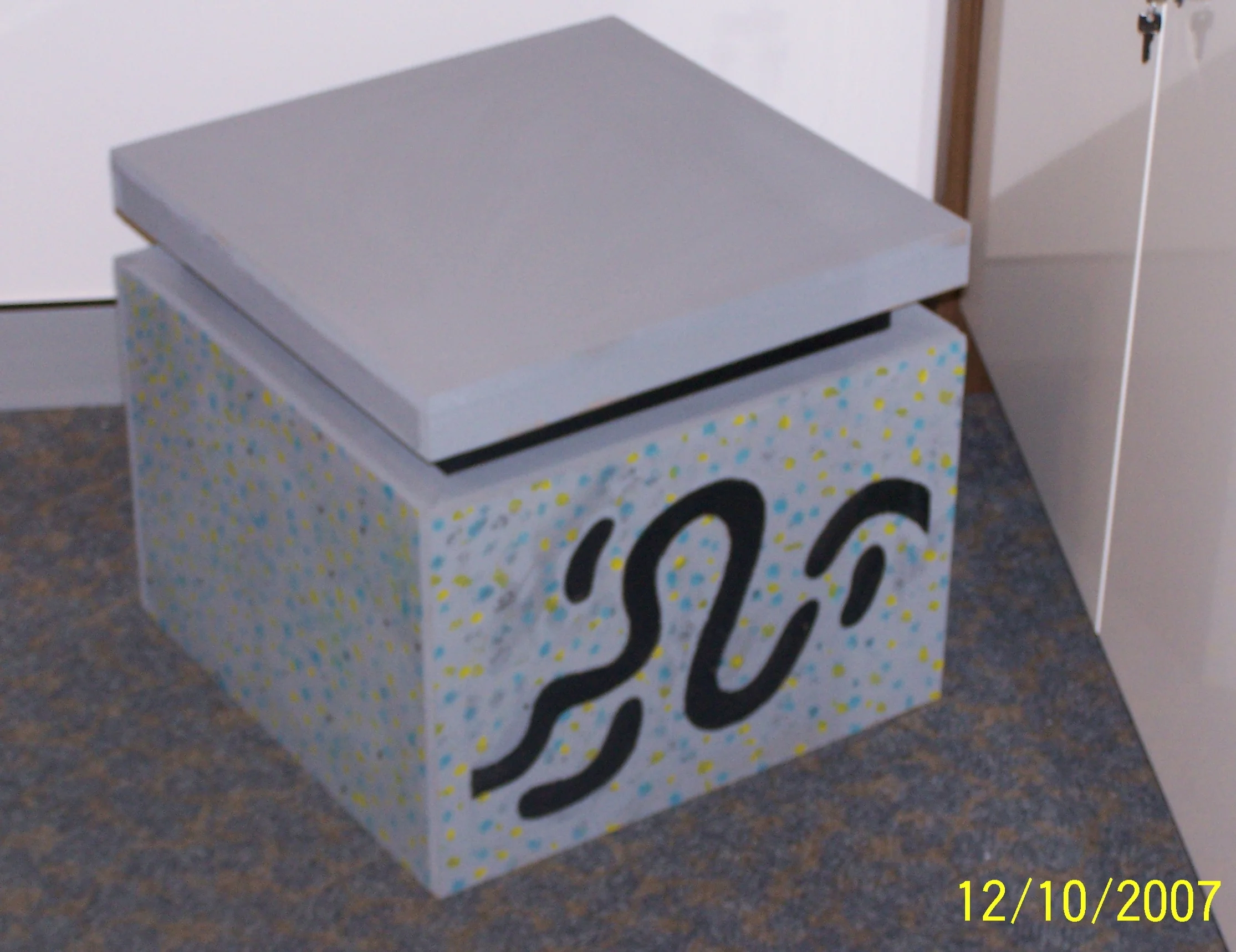 Security Bollard-Seat