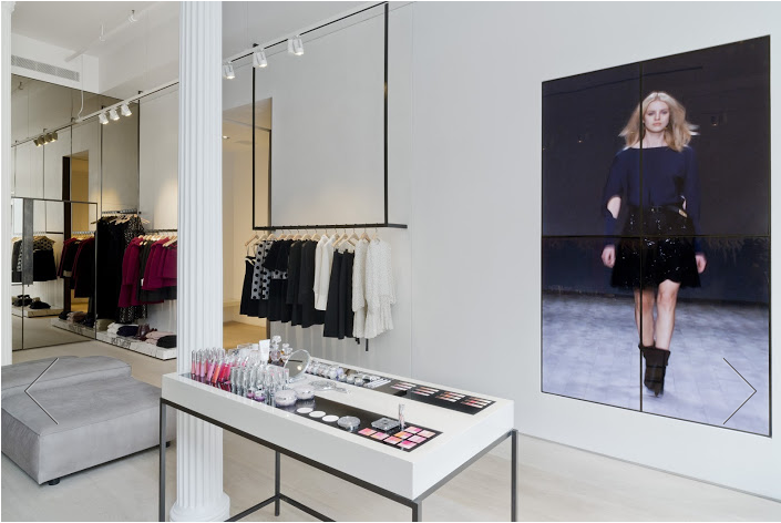 Jill Stuart's new flagship store in SoHo on Broome Street