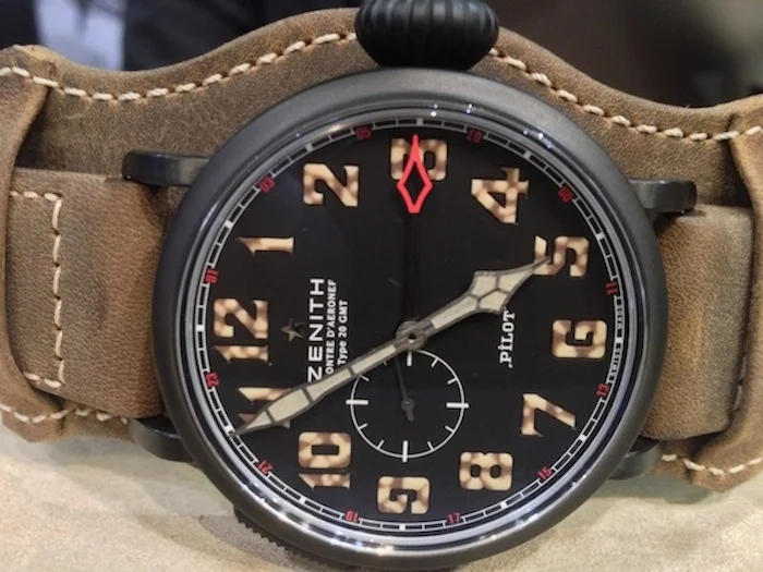 HANDS-ON [WITH LIVE PICS]: Introducing The Pilot D’Aeronef Type 20 GMT 1903 by Zenith @Timecrafters2014 