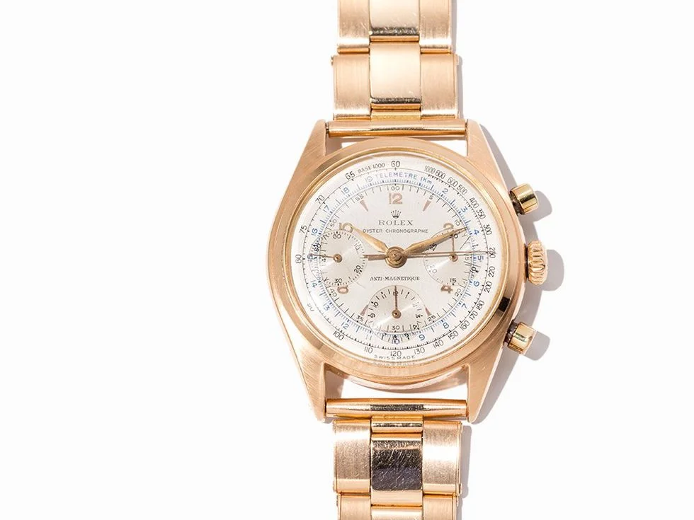 On The Auction Block (for the second time): Clapton’s Rolex 6034 From Auctionata.com