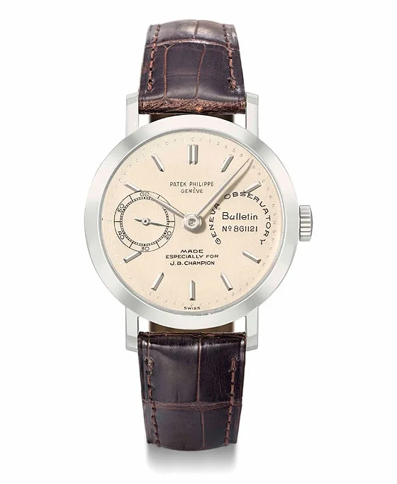 BREAKING NEWS: Brad Pitt Is NOT The New Owner Of The Super-Rare, 3 Million Dollar Patek Philippe Platinum "JB Champion Observatory" Wristwatch
