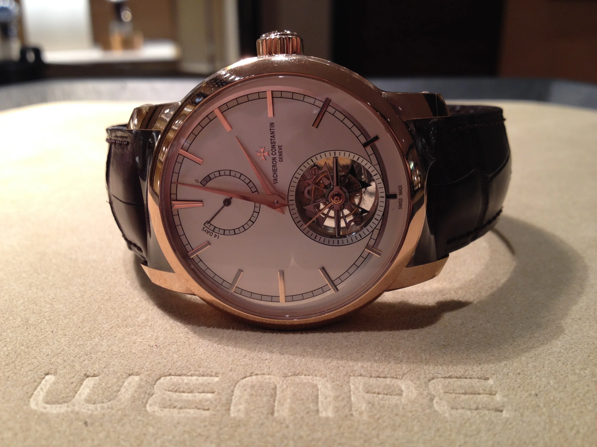HANDS-ON: Vacheron Constantin's Traditionnelle 14-Day Tourbillon At Wempe NYC