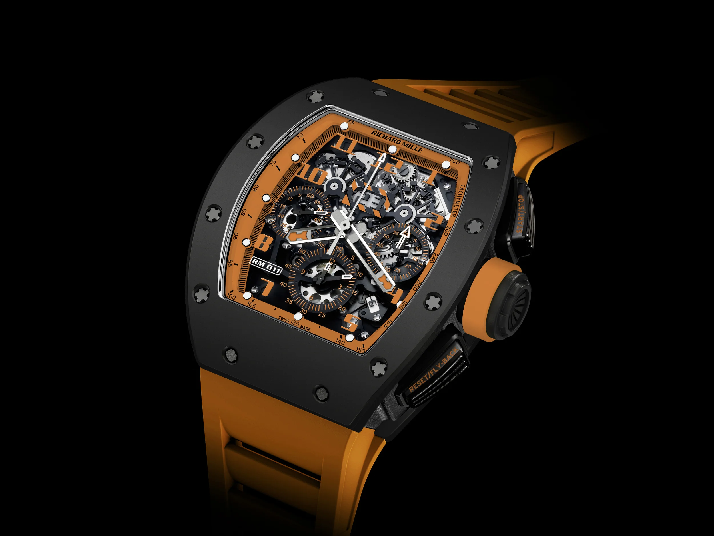 The Blazing Richard Mille RM011 Orange Storm