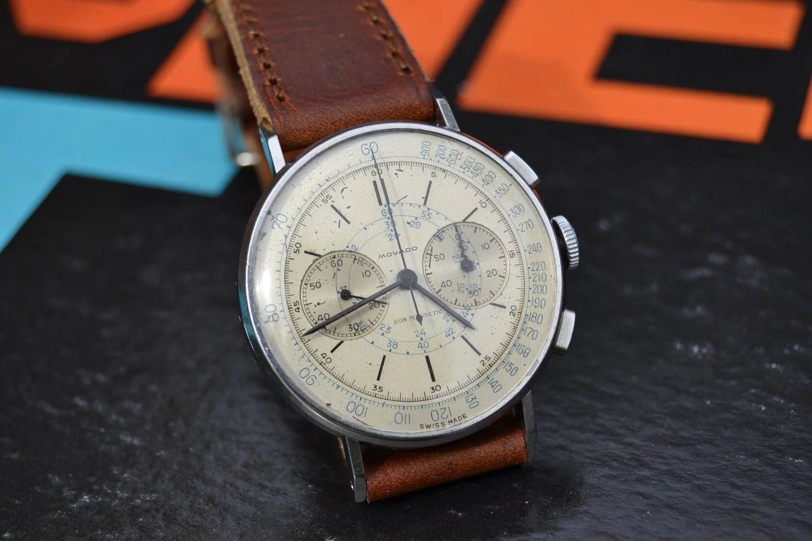 On The Web: An Unbelievably Cool Movado Chronograph Up For Sale
