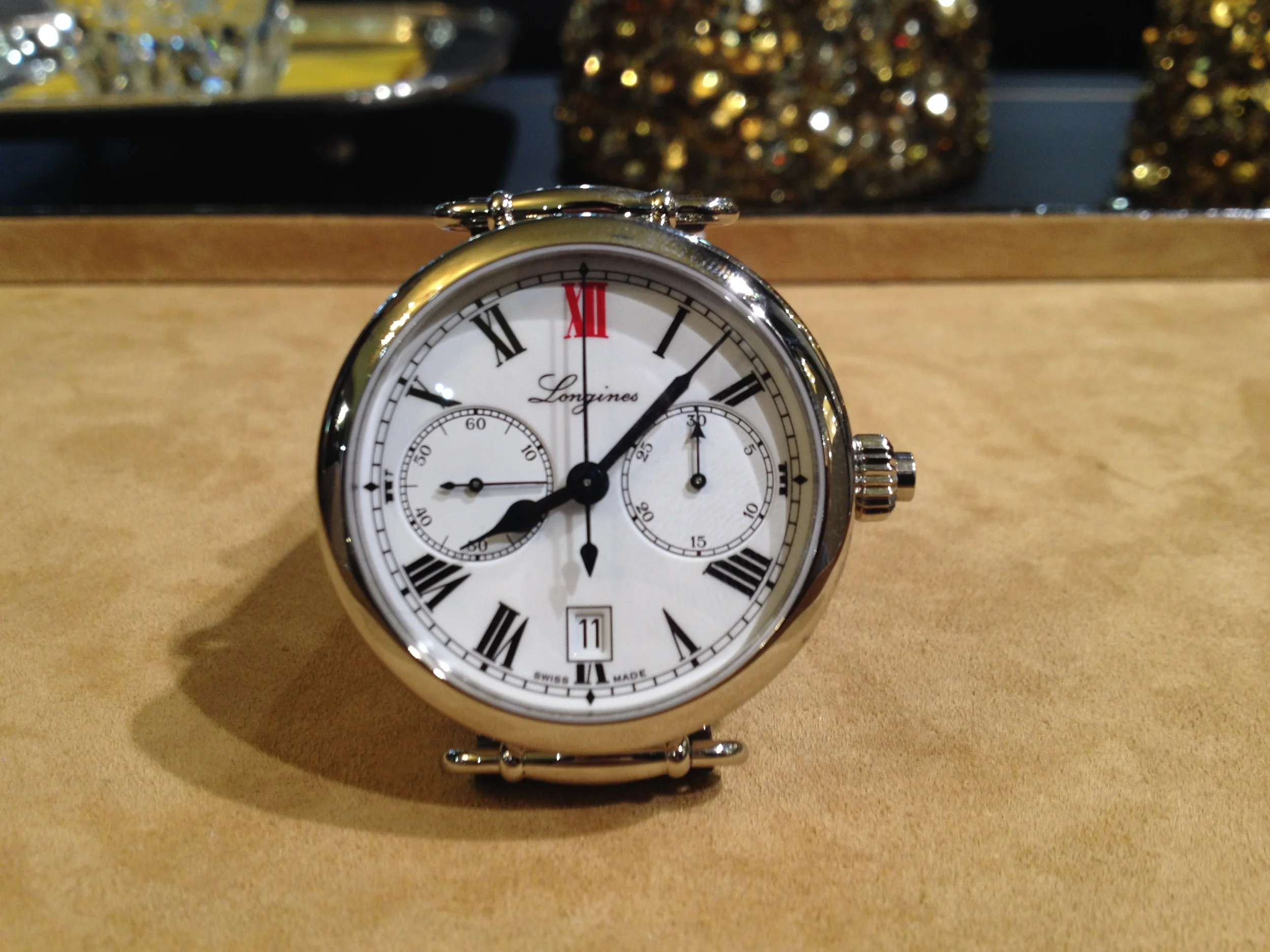 HANDS-ON: Longines' 180th Anniversary Column-Wheel Single Push-Piece Chronograph