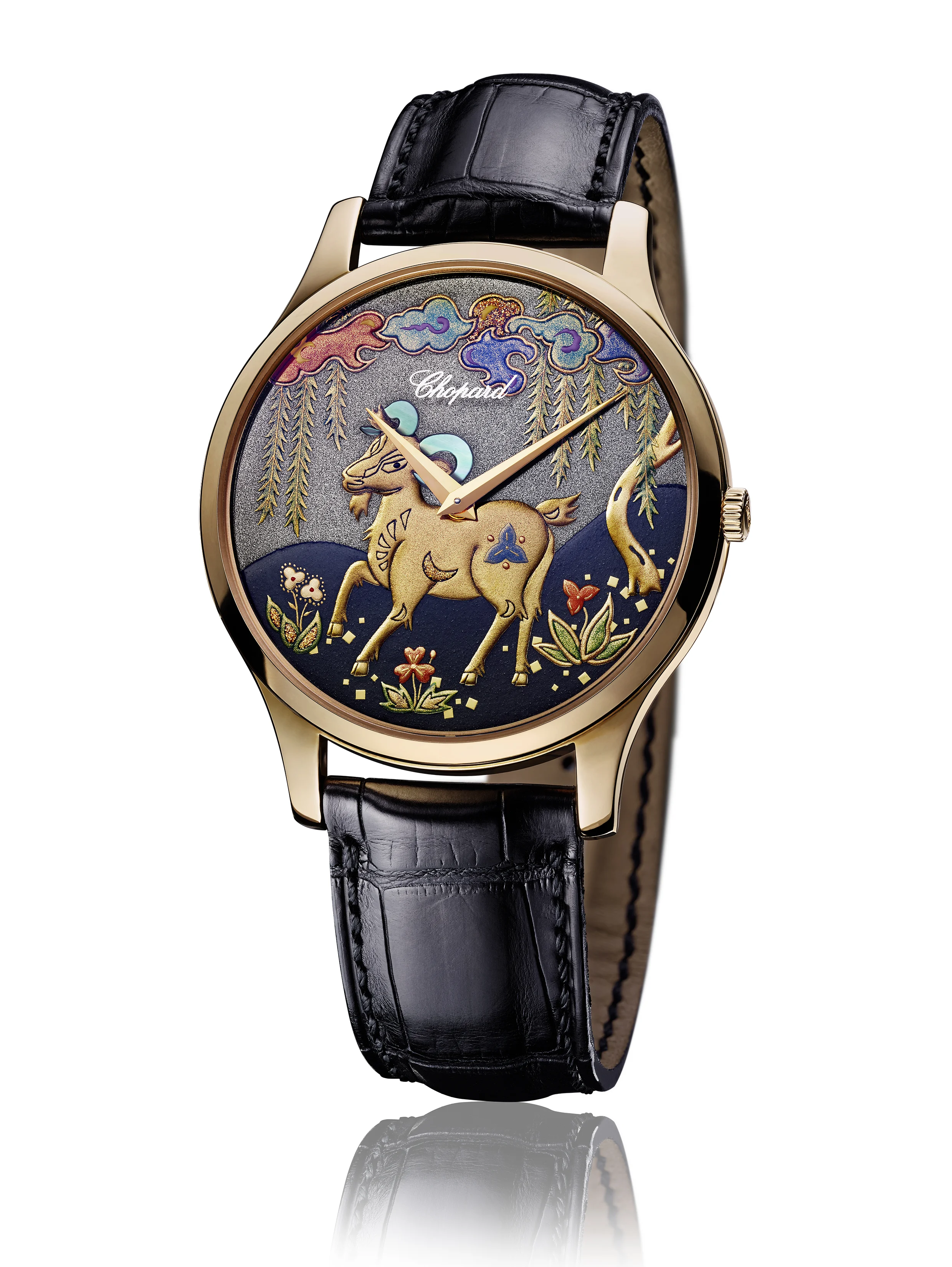 The Elaborate Chopard L.U.C XP Urushi “Year of the Goat” Timepiece