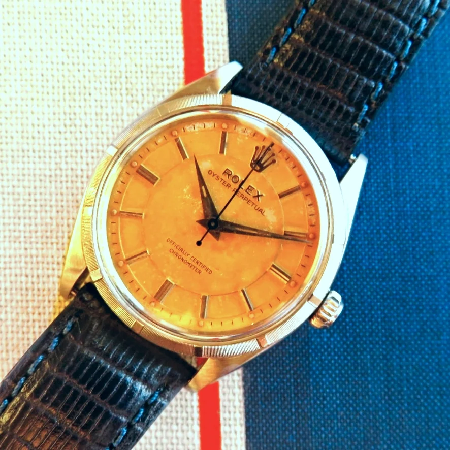 Rolex Oyster Perpetual Reference 6569 with Rare Stepped-dial