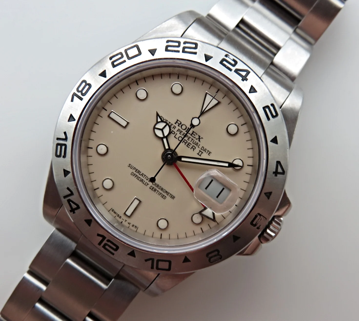 [ON HOLD] MINT Rolex Explorer II Reference 16550 "Rail Dial"