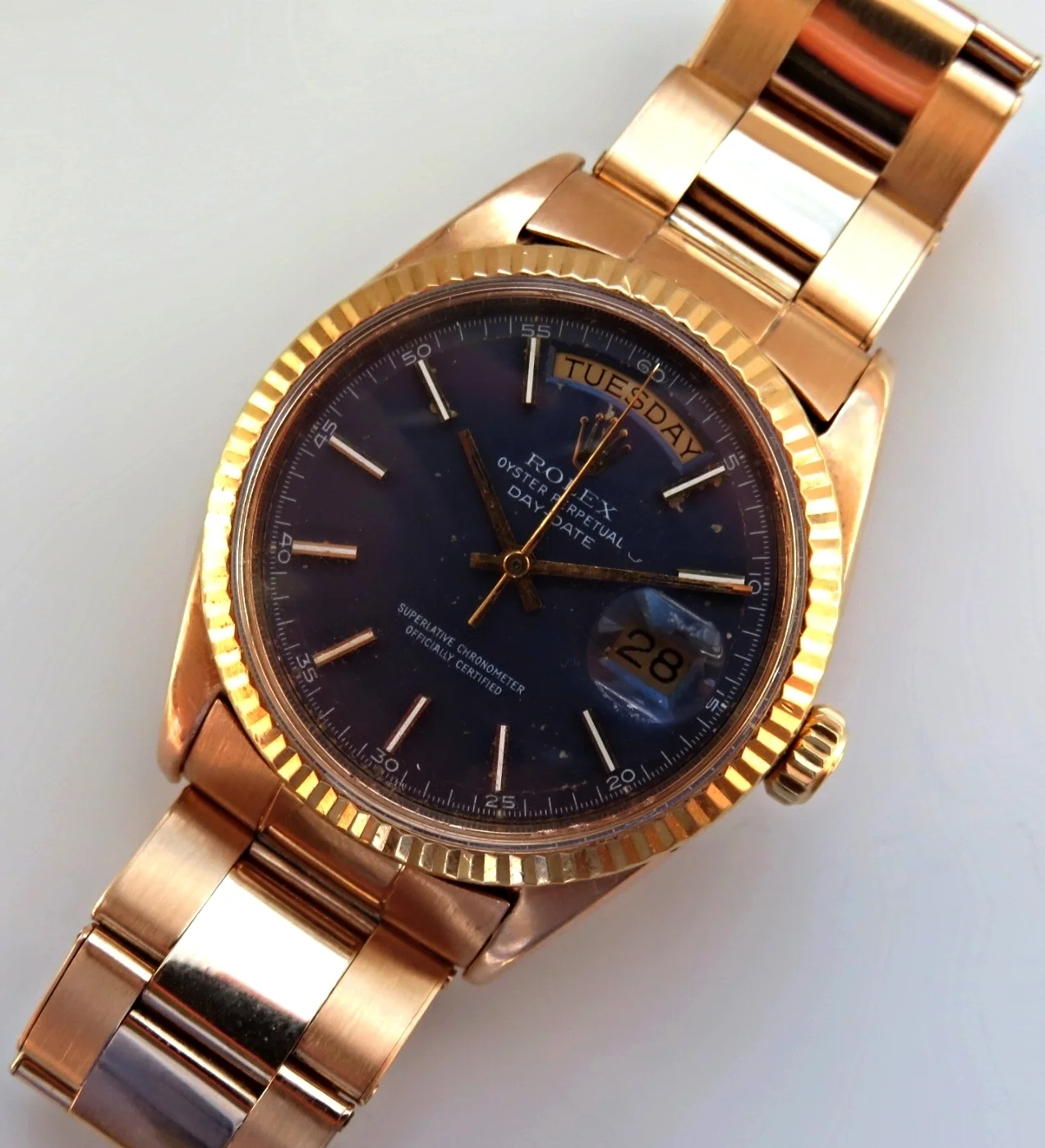 Rolex Day-Date Reference 1803 Rose Gold 