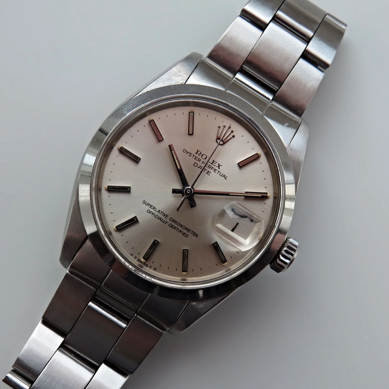MINT Rolex Date Reference 1500 Sigma Dial, Japanese Papers