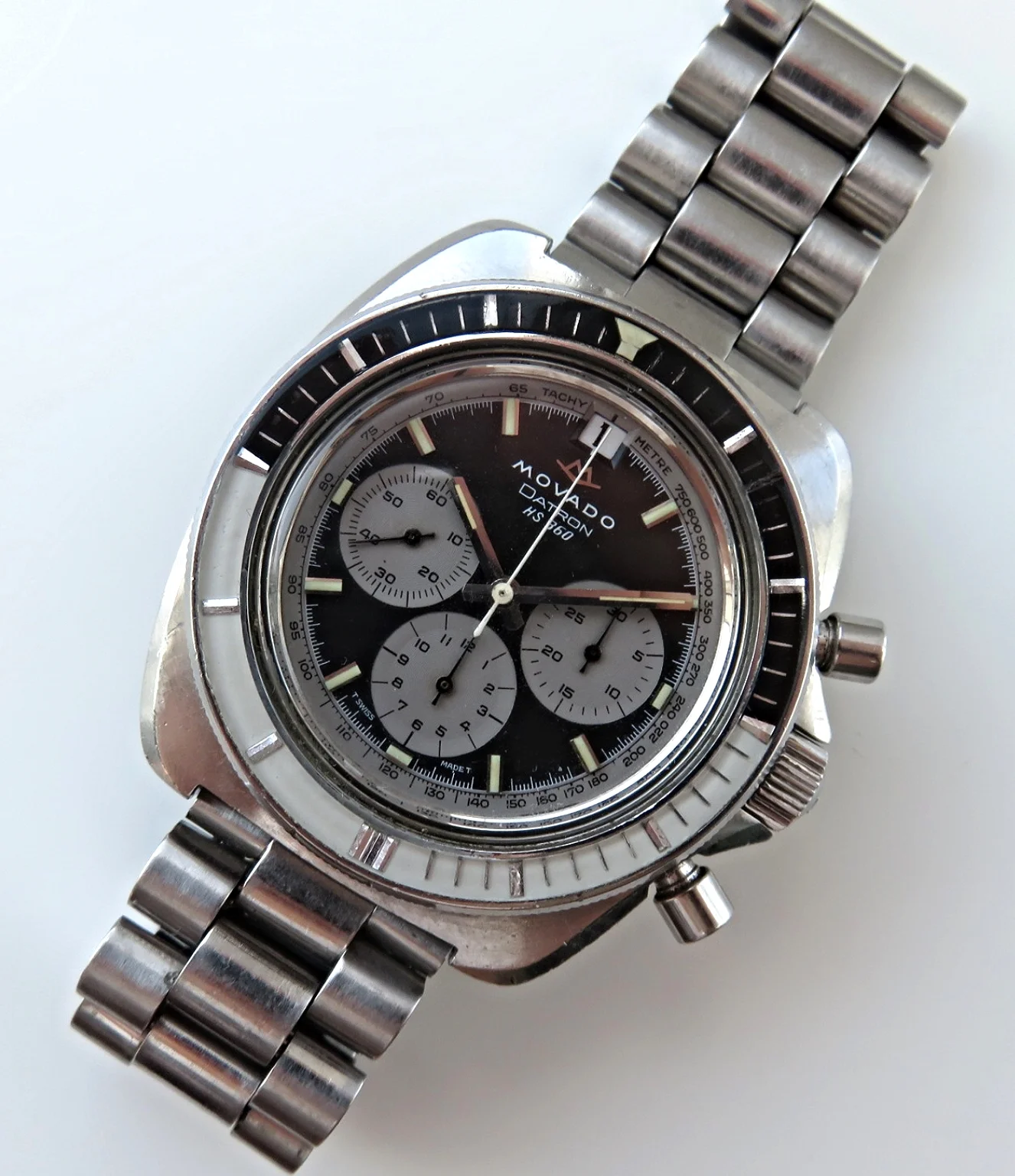 UNPOLISHED Movado Datron Box/Papers