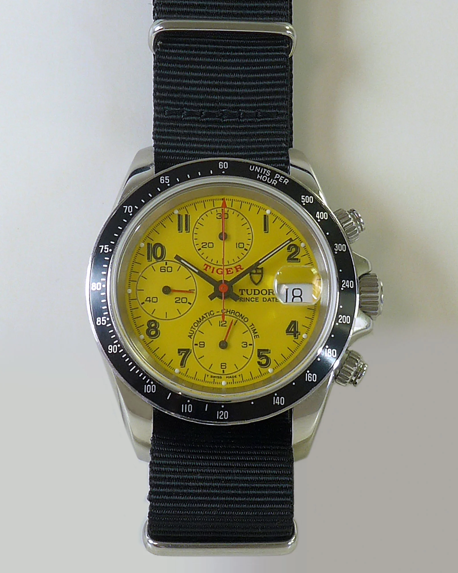 FULL SET Tudor Prince Date Chrono Reference 79260P Yellow Dial 