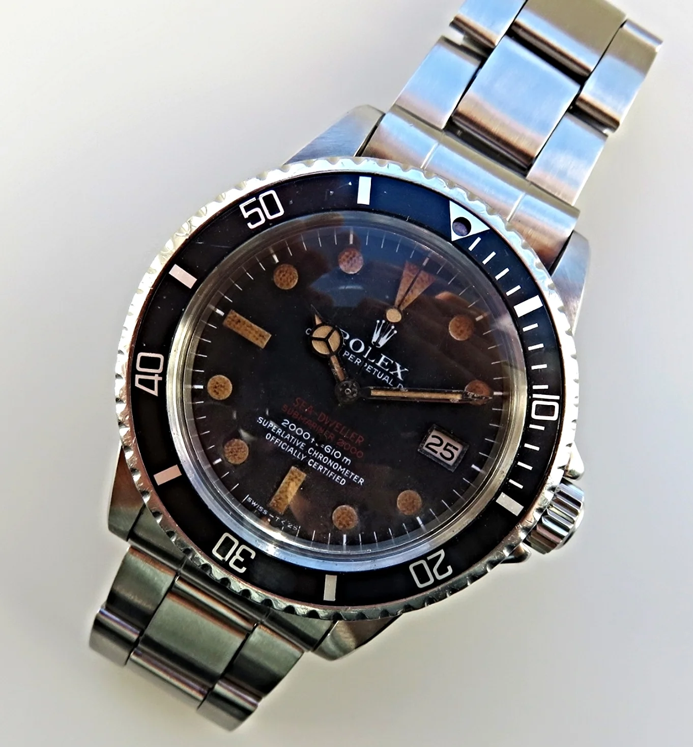 MINT Rolex Double Red Sea Dweller Reference 1665 Mark III