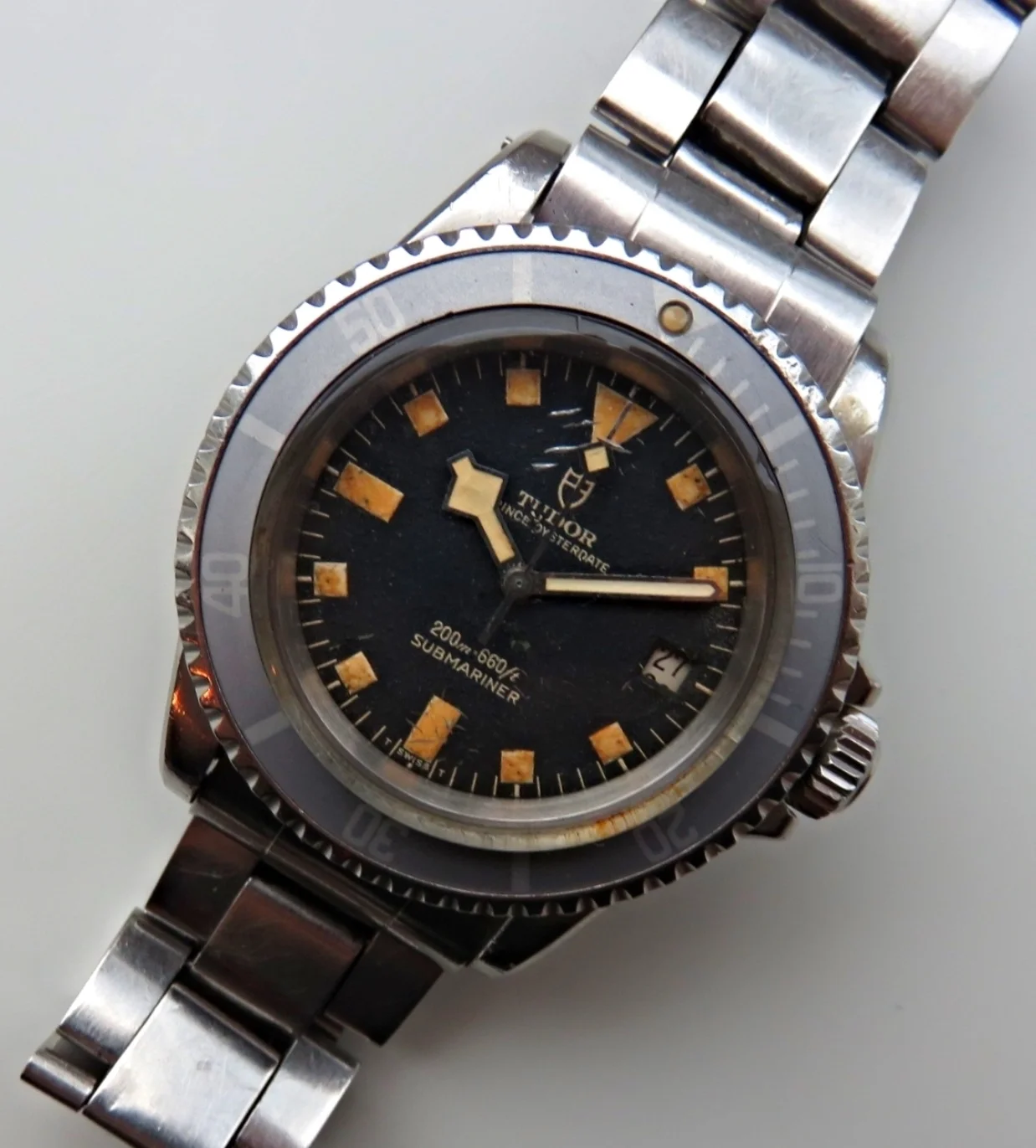 UNPOLISHED Tudor Snowflake Reference 7021