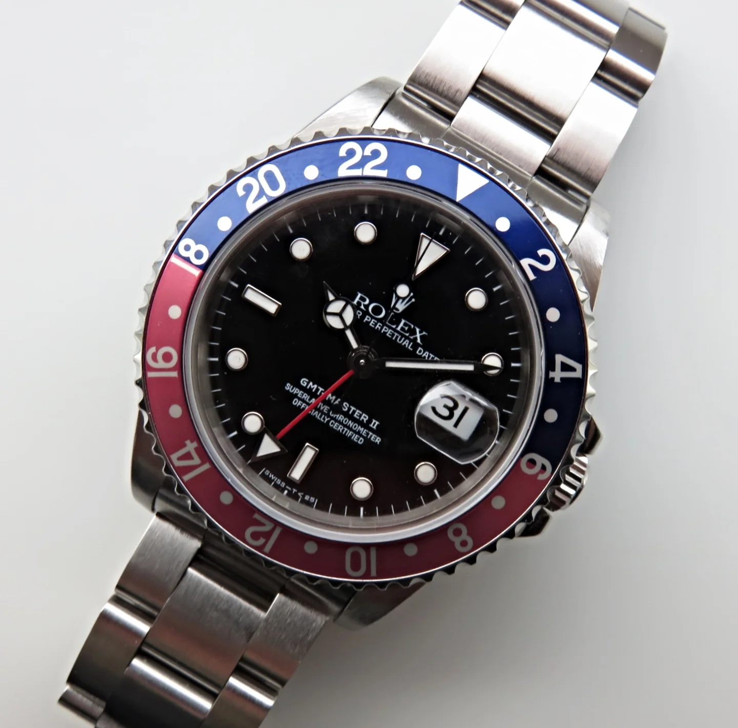 Rolex GMT Master Reference 16710 With Papers