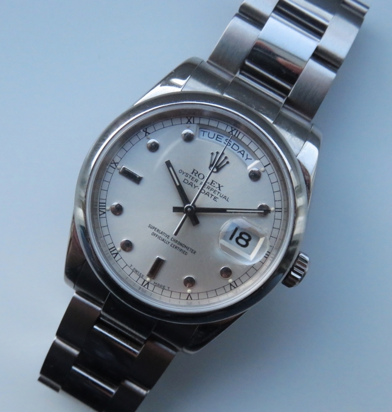 FULL-SET Exceptionally-Rare Rolex Day-Date Reference 118209 