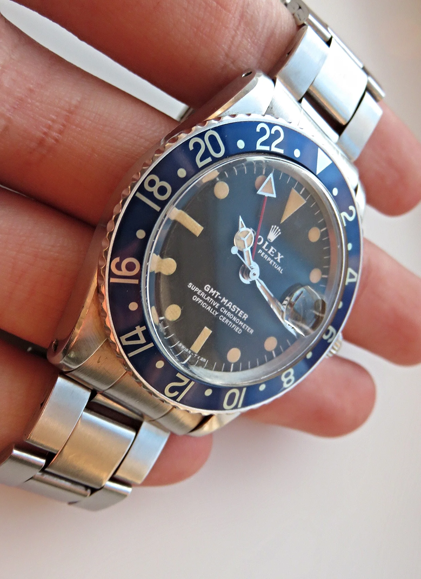 rolex gmt master reference 1675