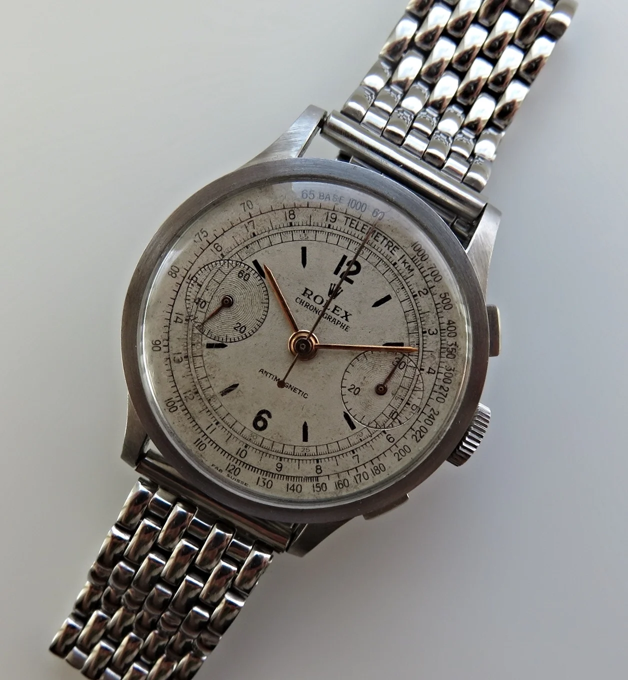 Unpolished Rolex Chrono Reference 2508 "Fab Suisse" 