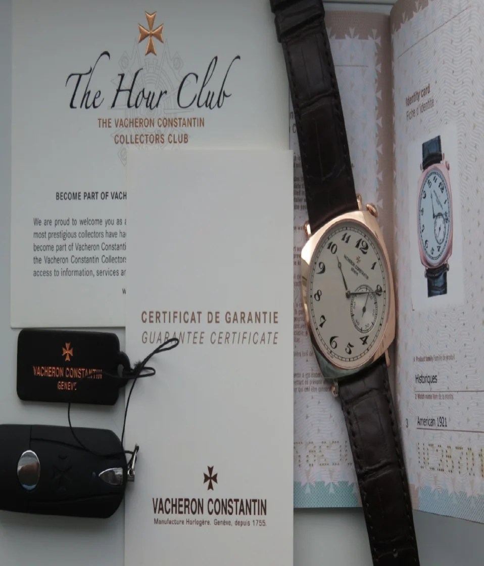 Vacheron Constantin Historiques American 1921 Rose Gold — THE