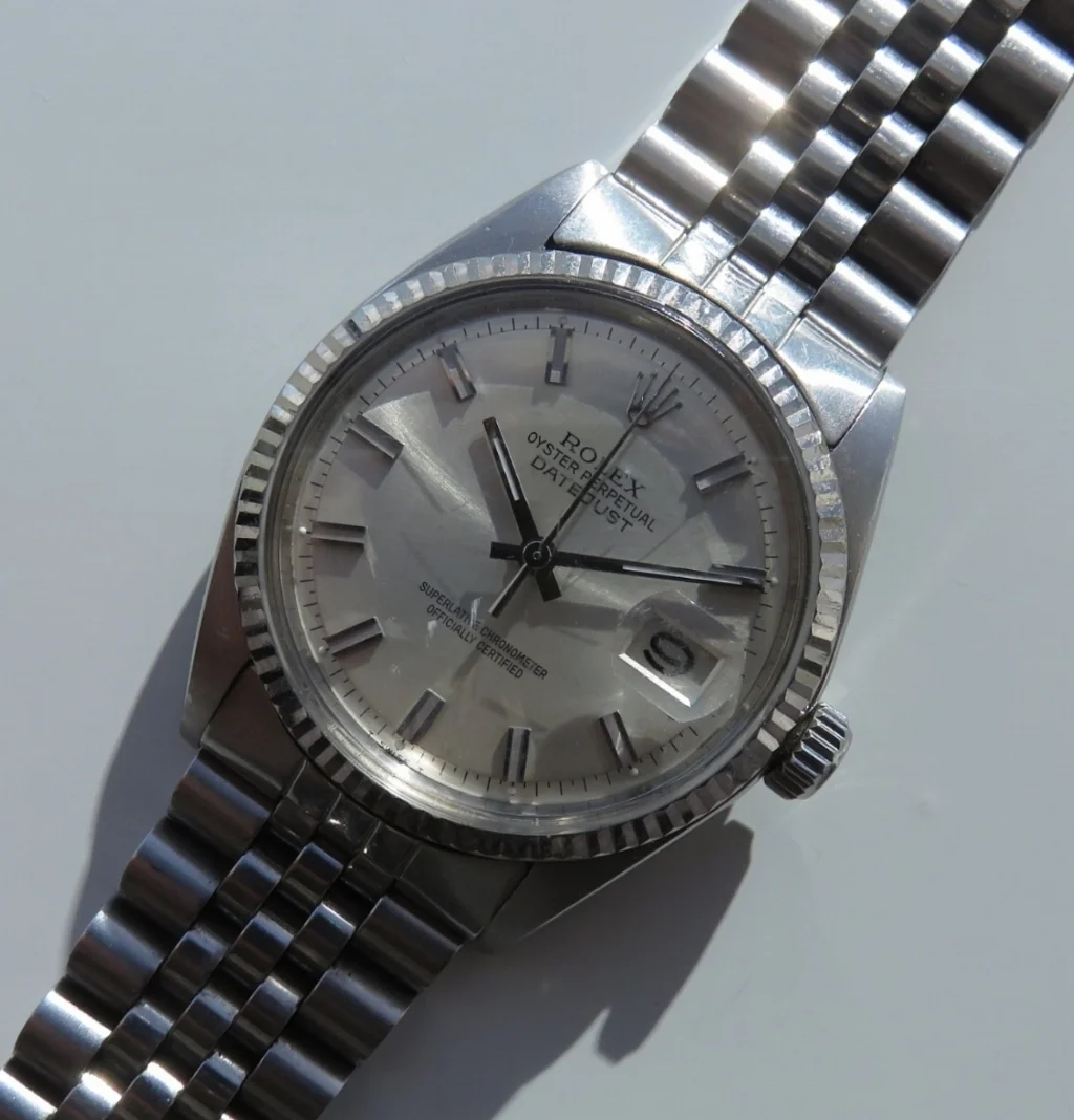 Rolex Datejust Reference 1601 Wideboy Dial 