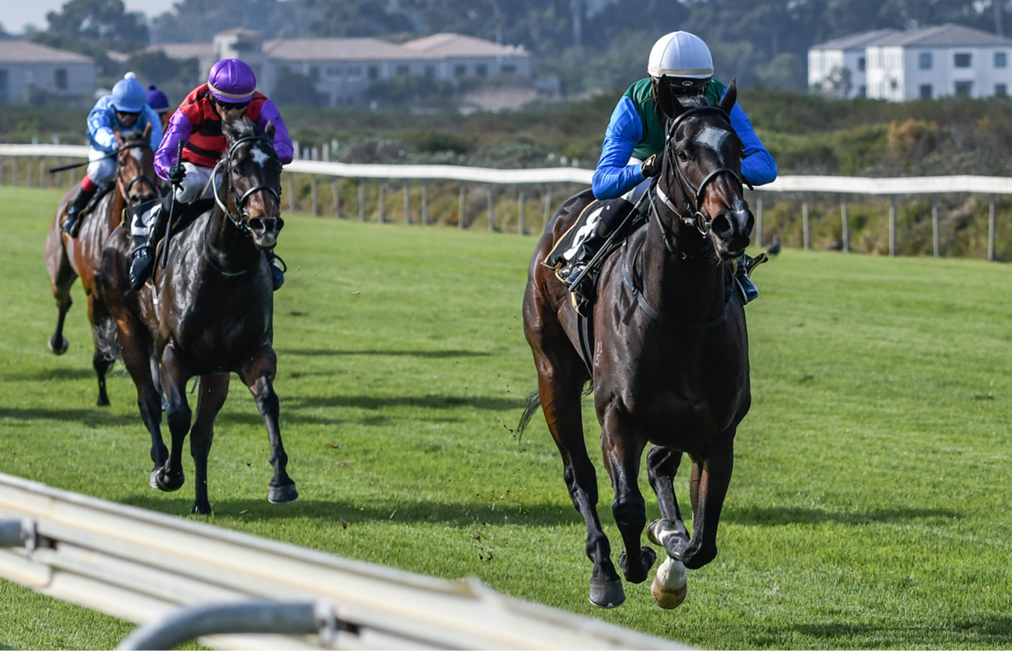 Run Fox Run, pulling away with ease. Image: Chase Liebenberg Designs