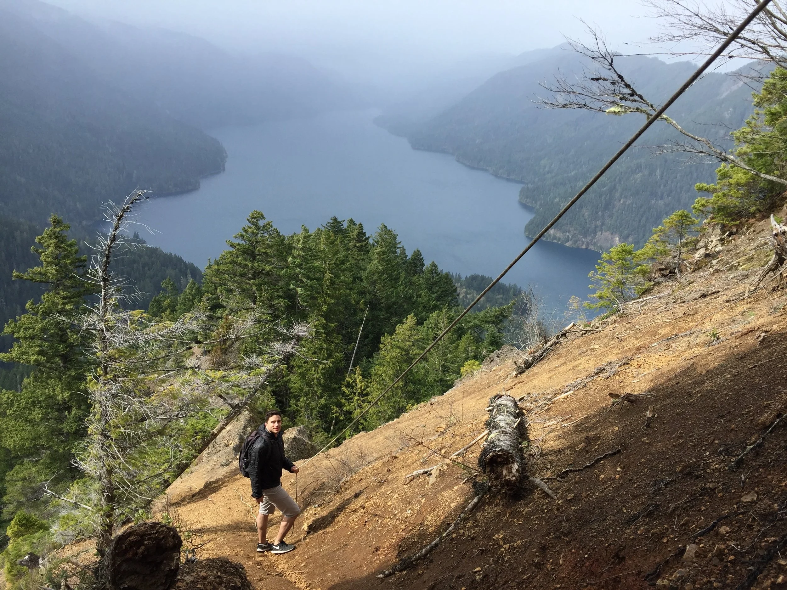 The Ropes to the Summit of Storm King