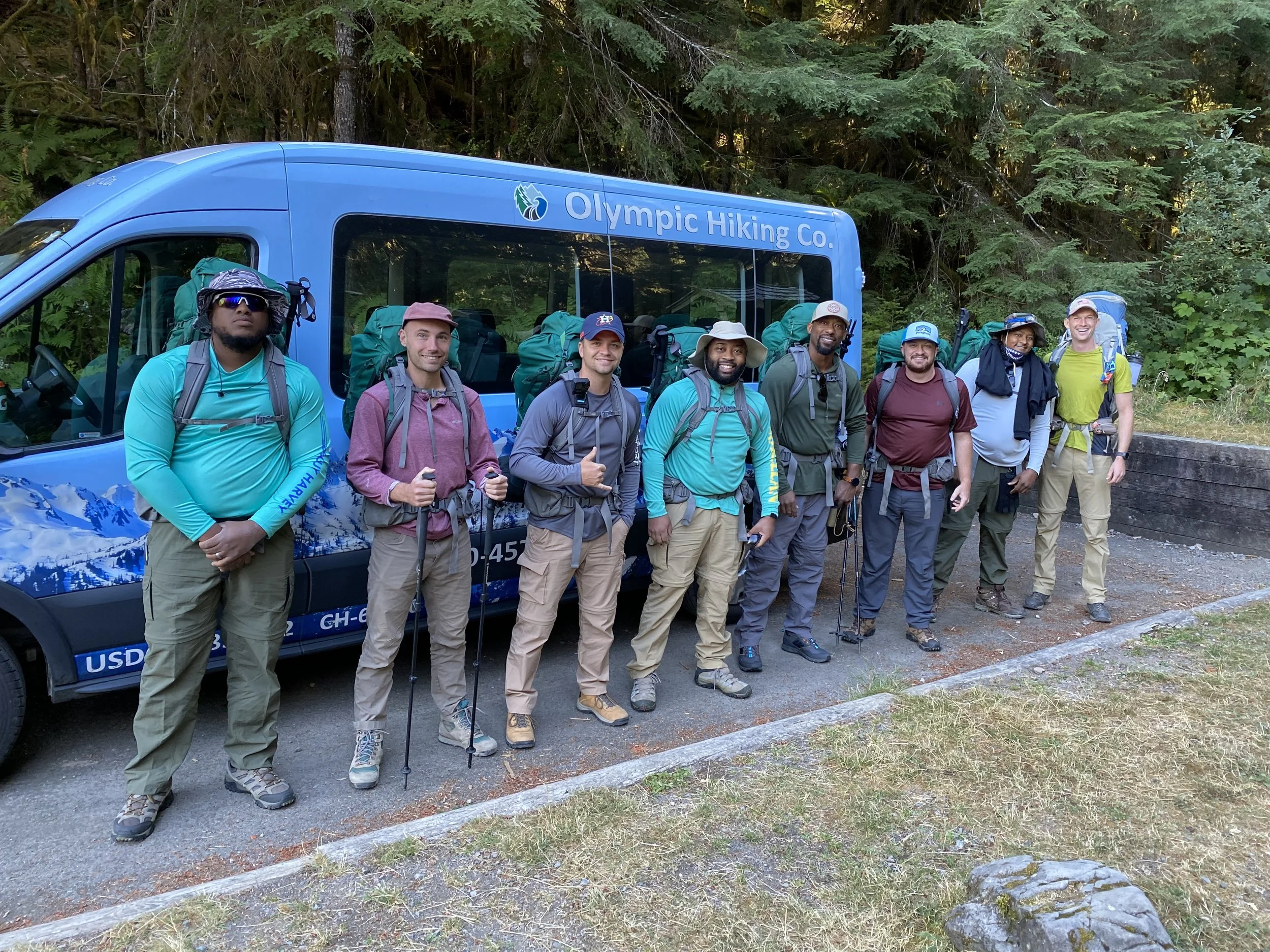 Olympic national park backpacking trips