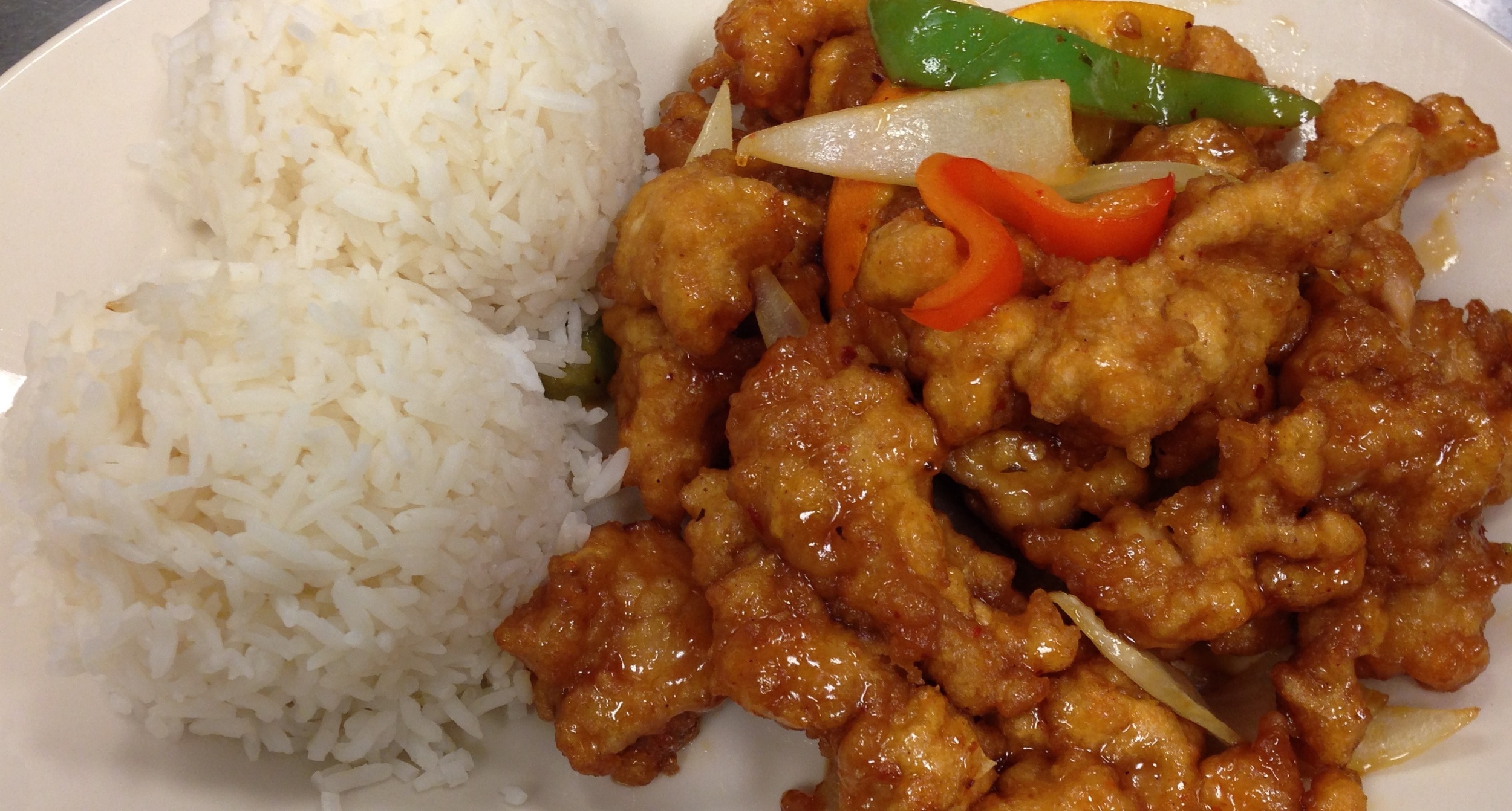 Lunch Orange Chicken