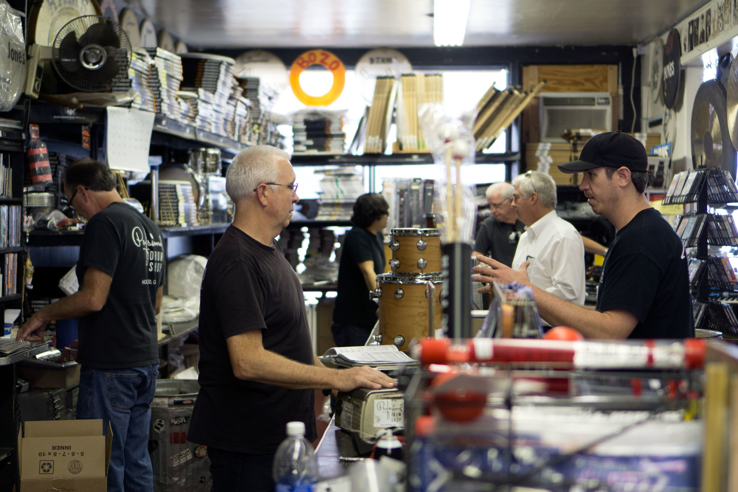 The Professionals: Inside Hollywood's Pro Drum Shop — The Drummer's Journal